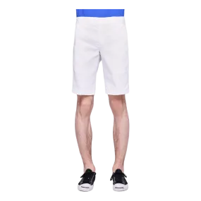 11´ Slim Straight Work Shorts White