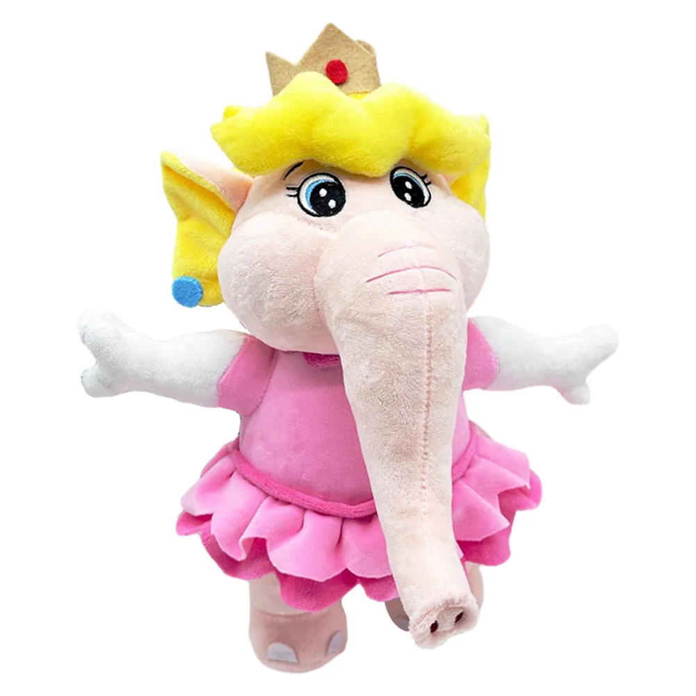 31CM Super Mario Princess Peach Poupée Tronc d'Eléphant