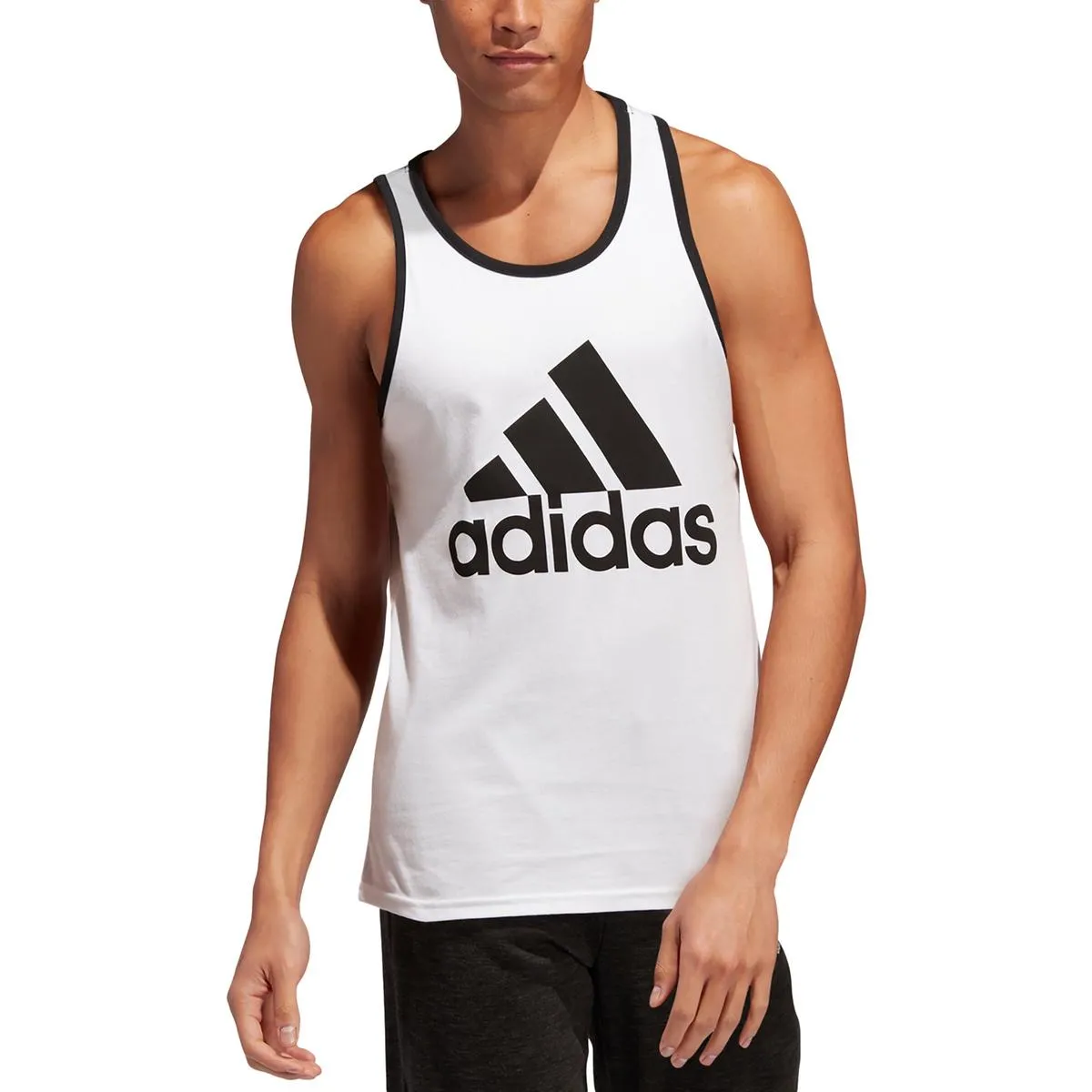 Adidas Mens Logo Multisport Tank Top