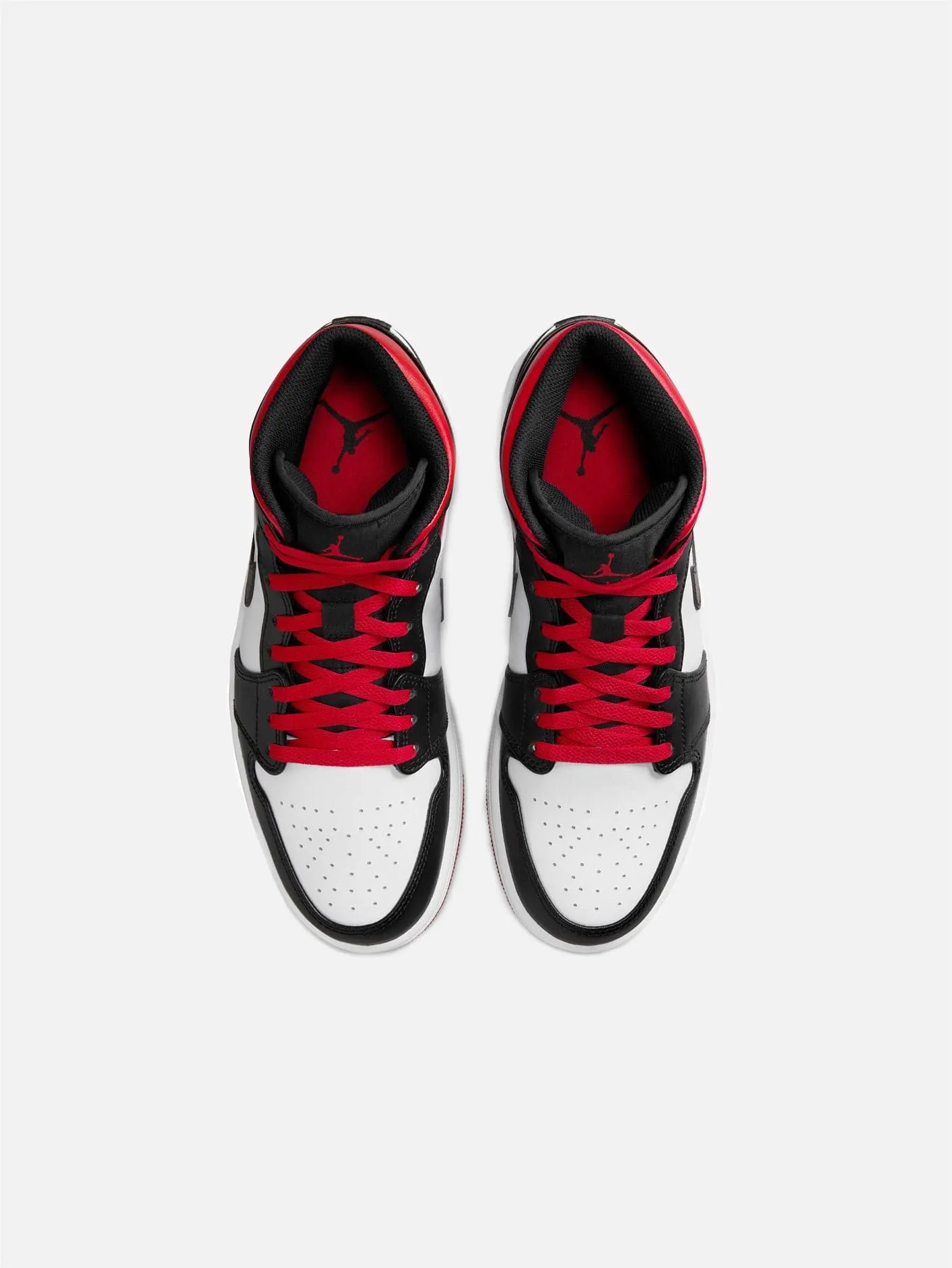 Air Jordan 1 Mid "Black/Red/White"