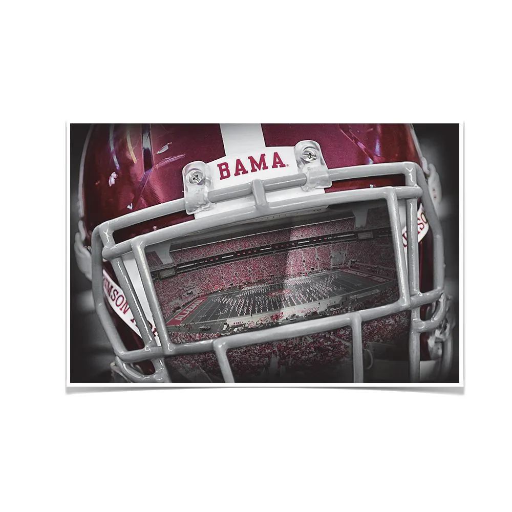 Alabama Crimson Tide - Bama Helmet