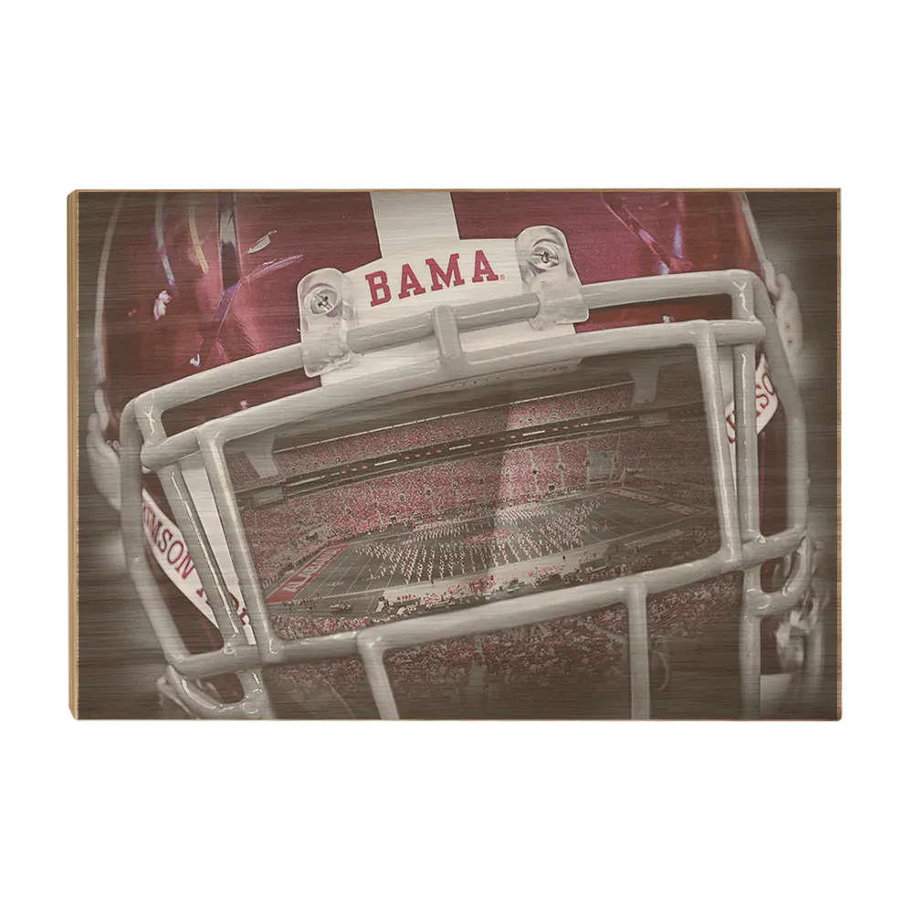 Alabama Crimson Tide - Bama Helmet