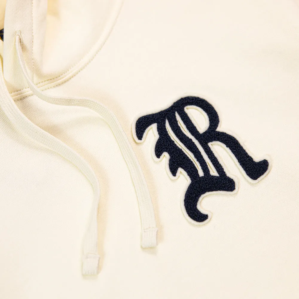 Appliqued Fleece Hoodie (Clubhouse Cream)