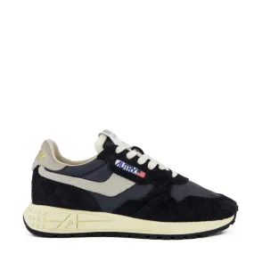 Autry Reelwind Low Sneakers Nylon / Suede Black