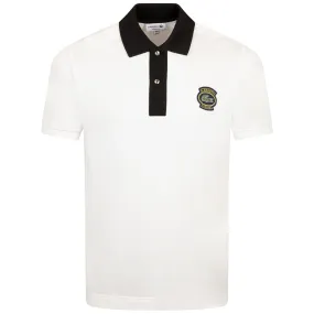 Badge Polo White/Black - SS24