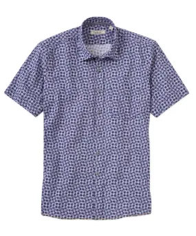 Basketweave Ikat Sport Shirt