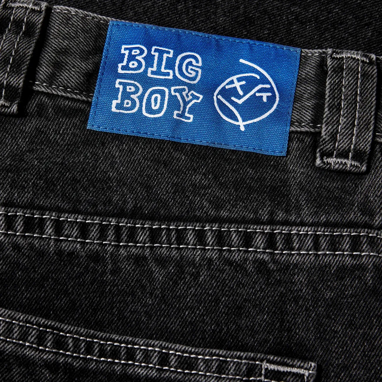 Big Boy Shorts - Silver Black