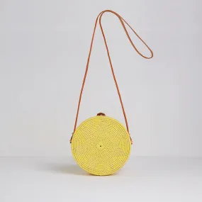 Cape Round Basket Bag