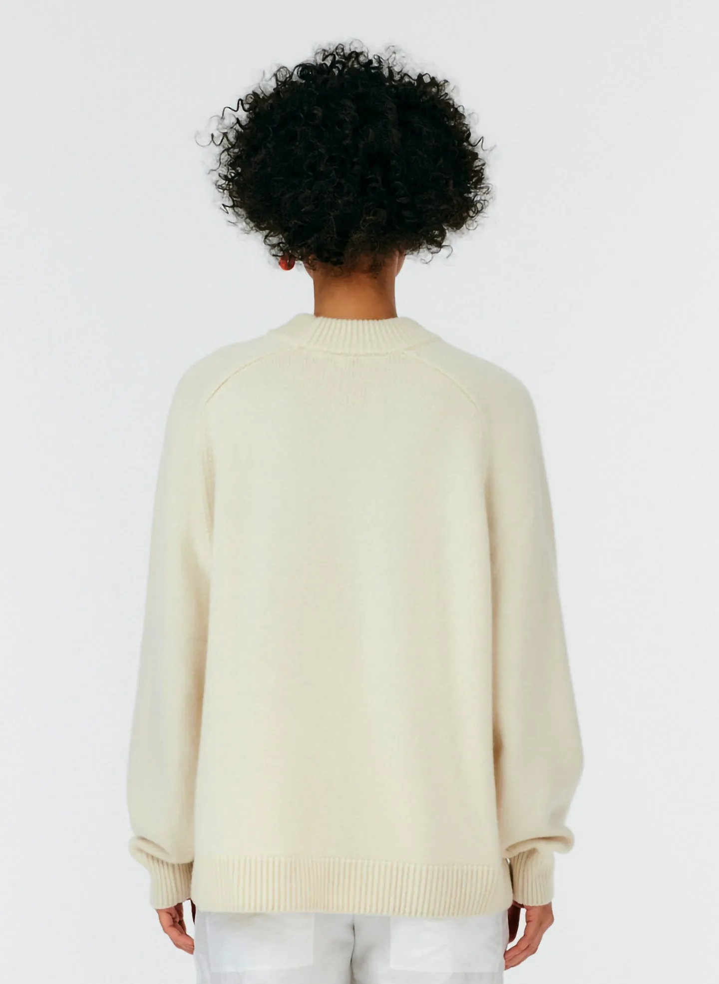 Cashmere Crewneck Oversized Sweater