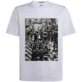 CP Company White Metropolis T-Shirt