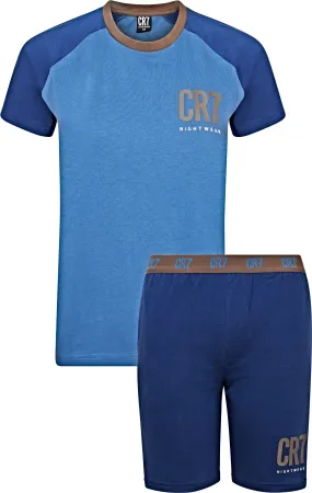 CR7 Boy's Loungewear, Pajama Set - Shorts, Short Sleeve