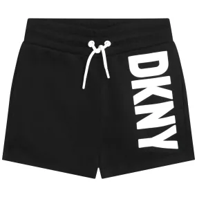 DKNY Girls Black Beach Shorts