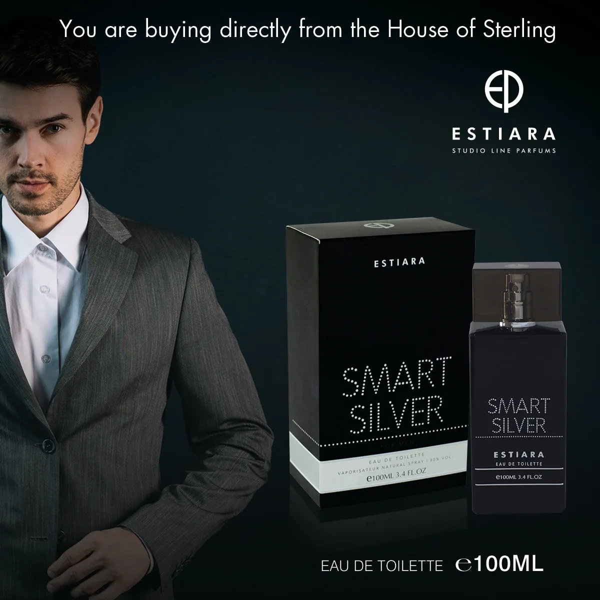 Estiara Smart Silver Eau De Toilette 100ML