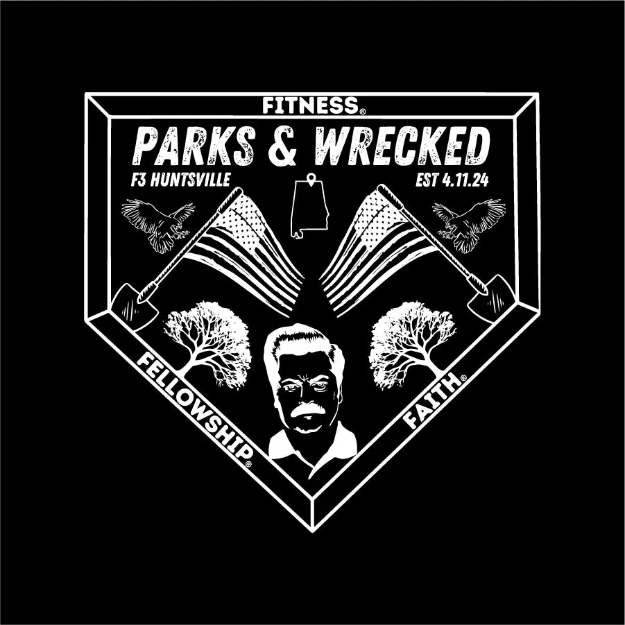 F3 AL Parks & Wrecked Shirts Pre-Order May 2024