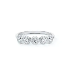 Forevermark Center of My Universe® Floral Halo Diamond Band