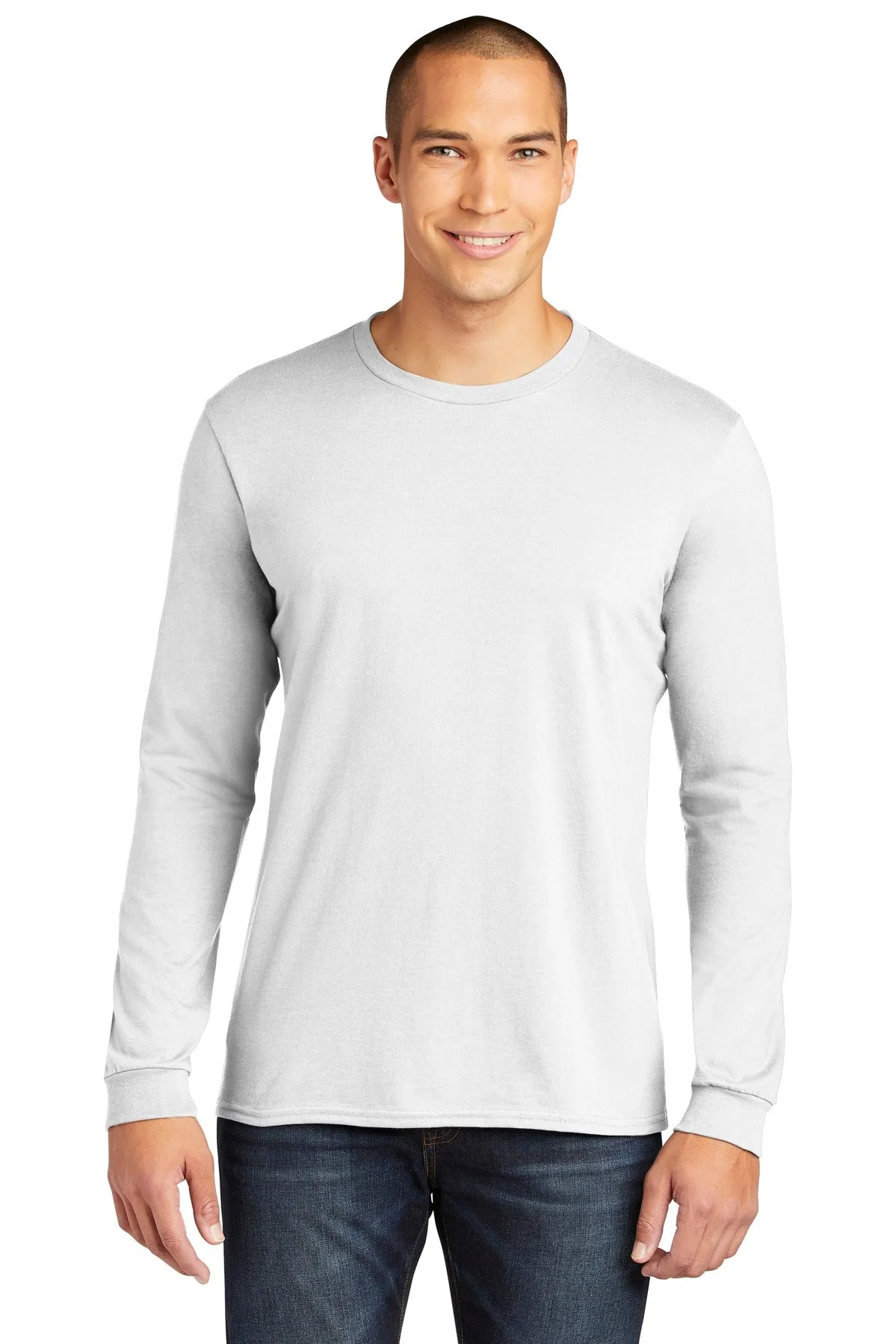 Gildan 100% Combed Ring Spun Cotton Long Sleeve T-Shirt. 949