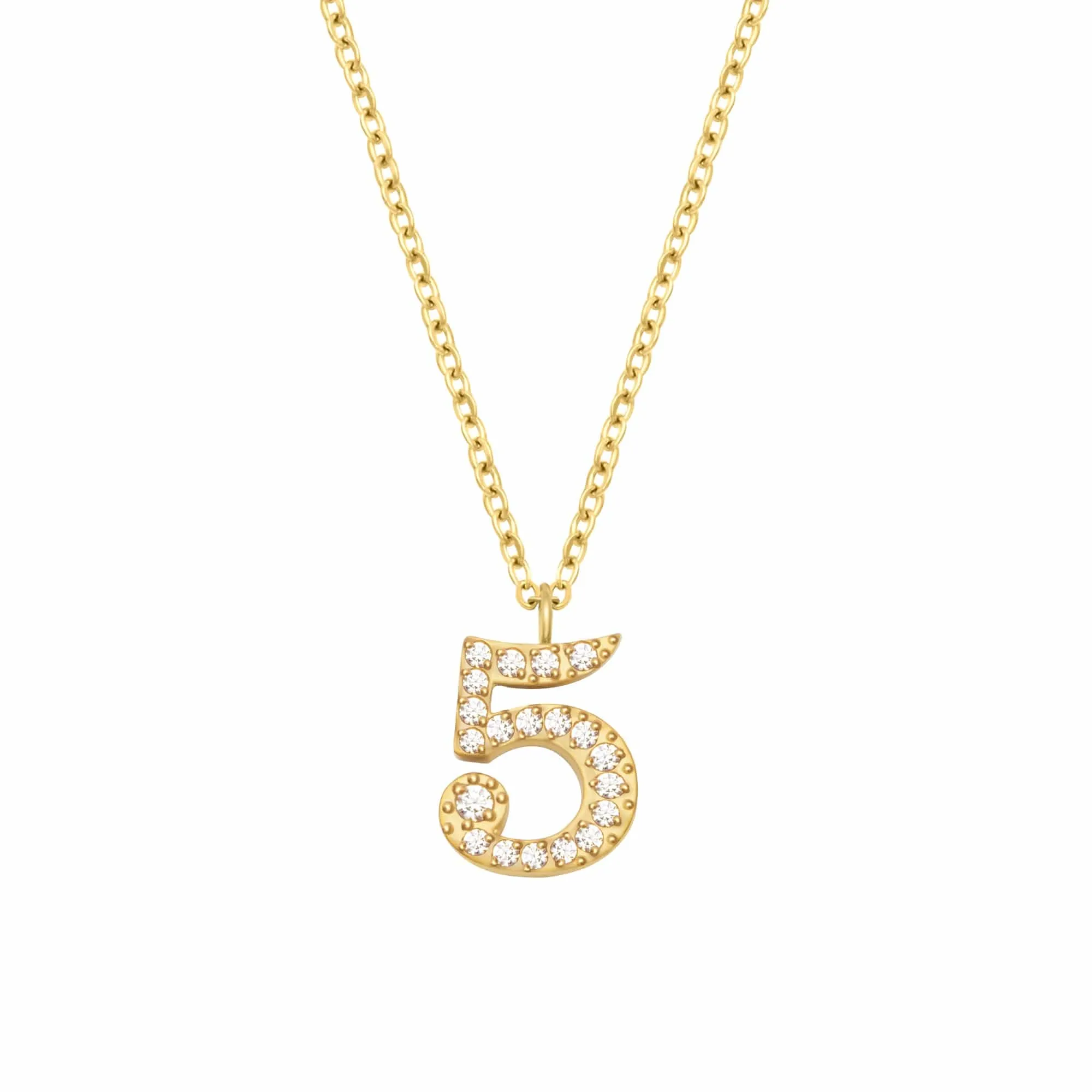 Glow Number Necklace