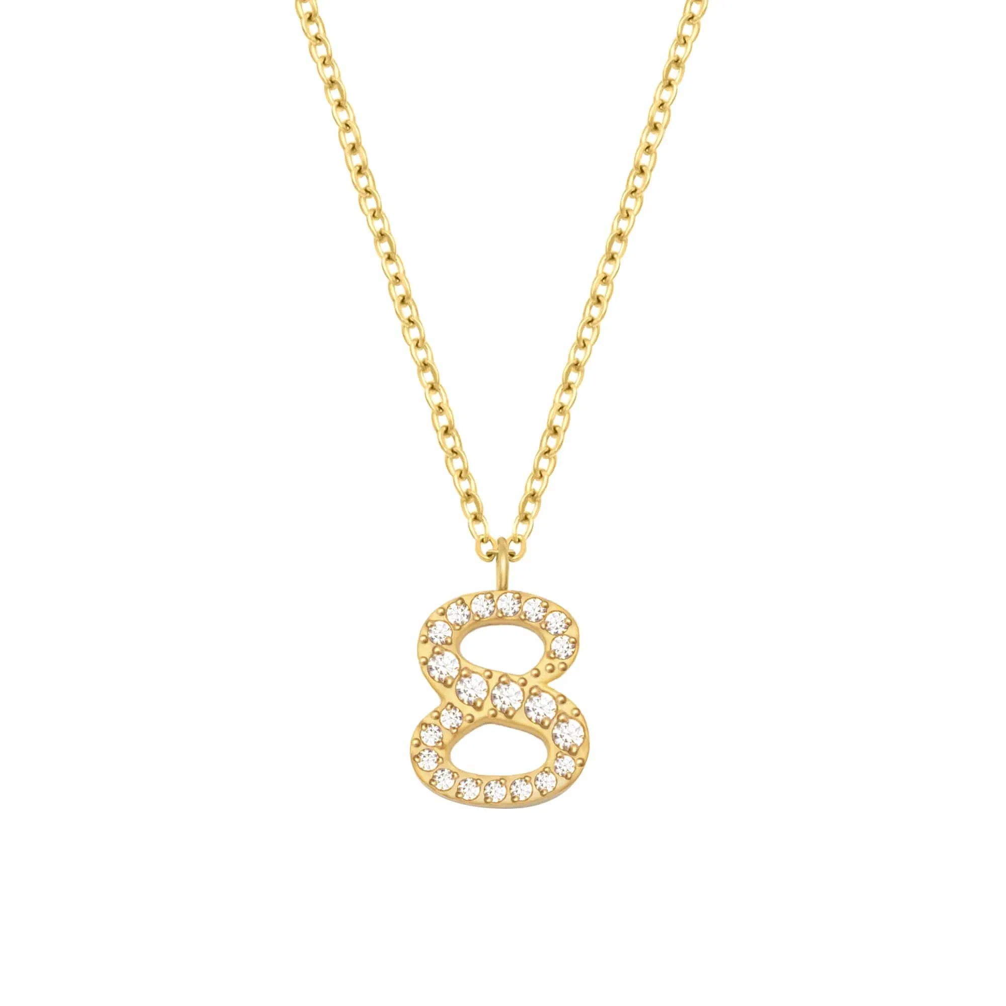 Glow Number Necklace