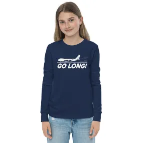 GO LONG Youth long sleeve tee