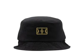 Goiaba E.C. - Campo Nylon Bucket Hat - Black/Gold