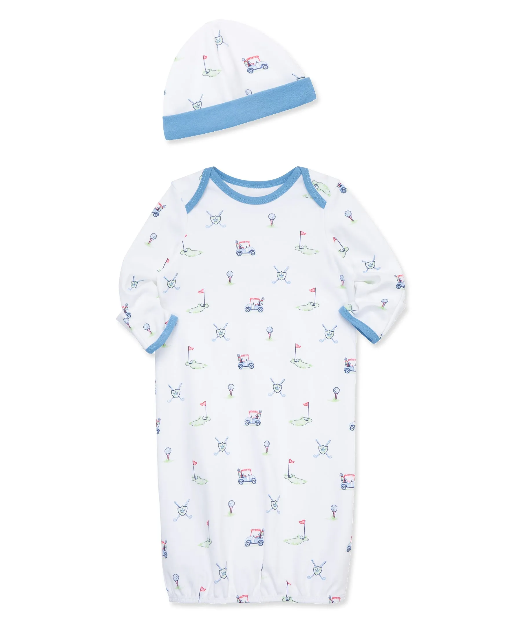 Golf Club Sleeper Gown And Hat