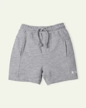 Grey Pull Up Shorts