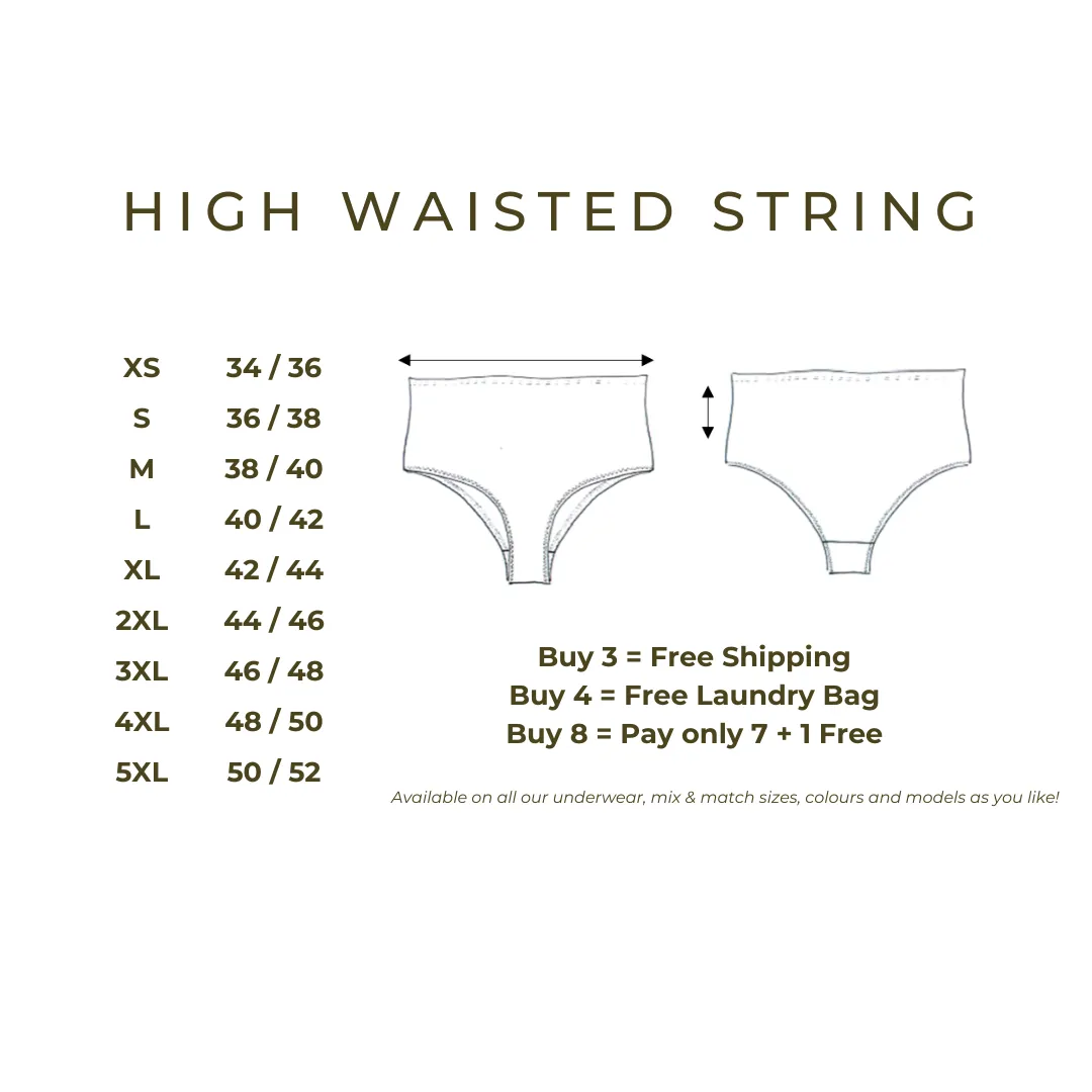 High Waisted String