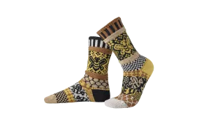 Honey Bee Crew Socks