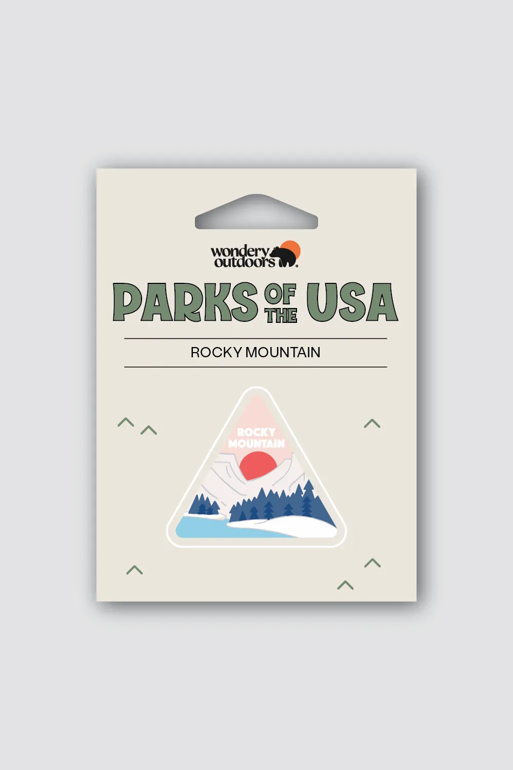 Individual Parks of the USA Stickers