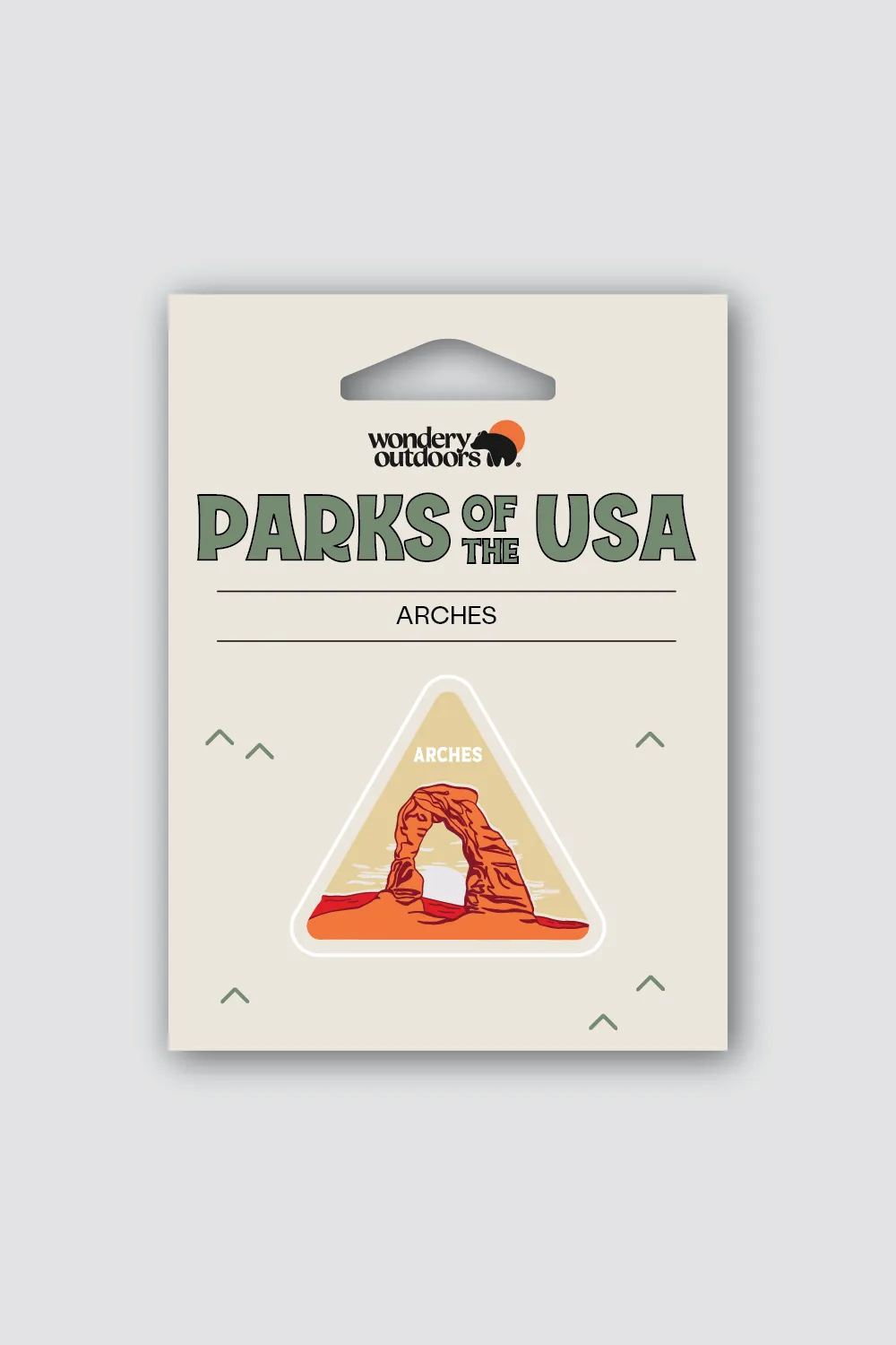 Individual Parks of the USA Stickers