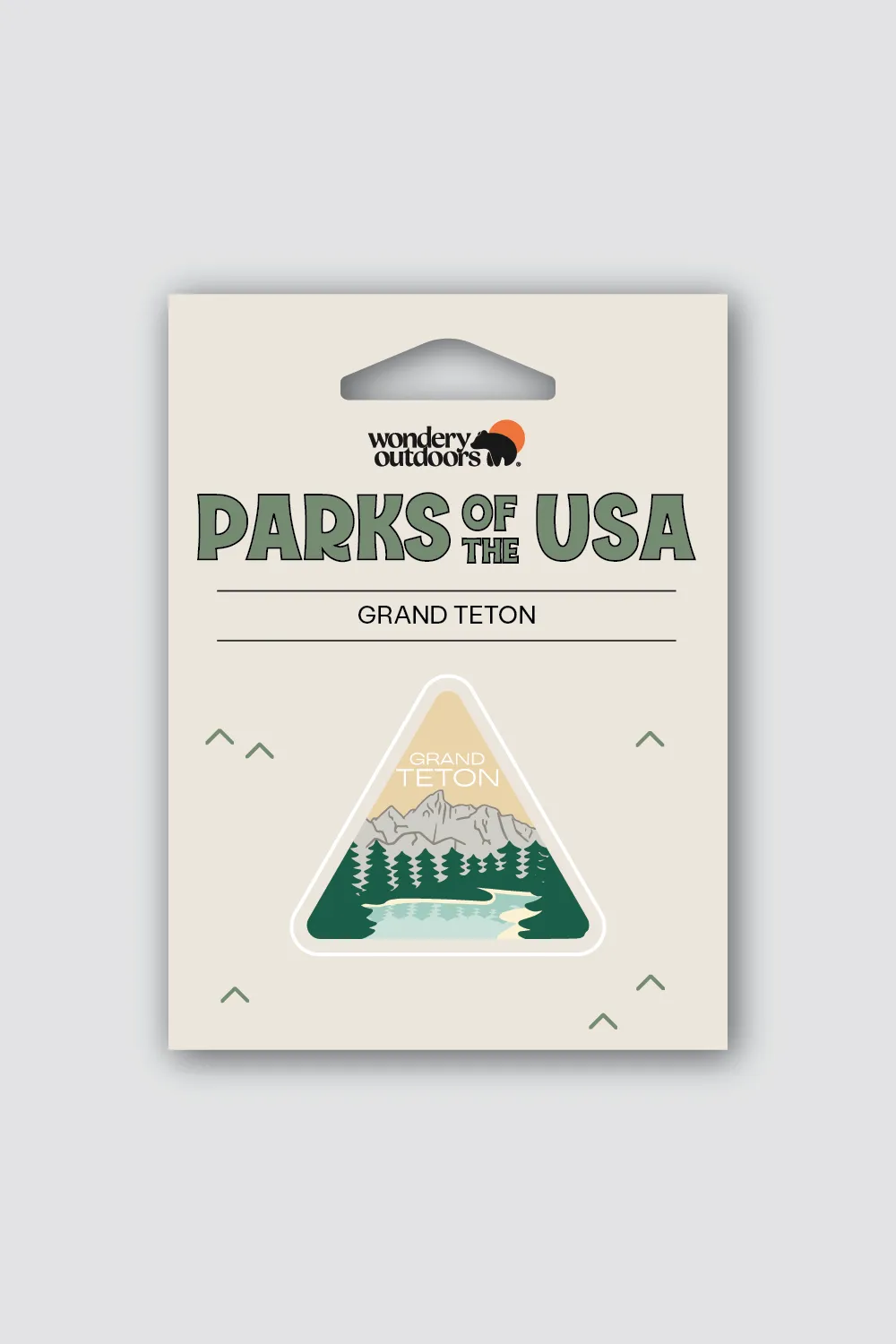 Individual Parks of the USA Stickers