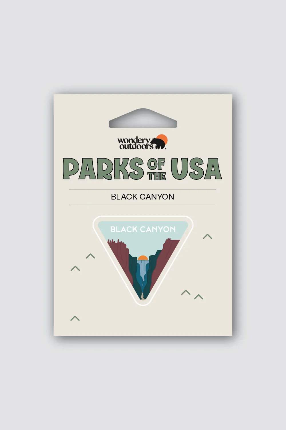 Individual Parks of the USA Stickers