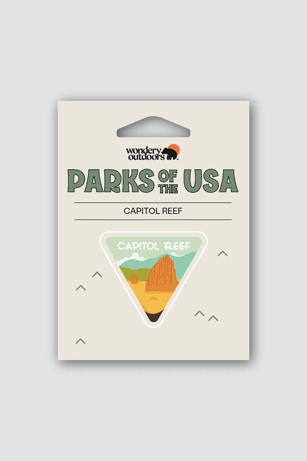 Individual Parks of the USA Stickers