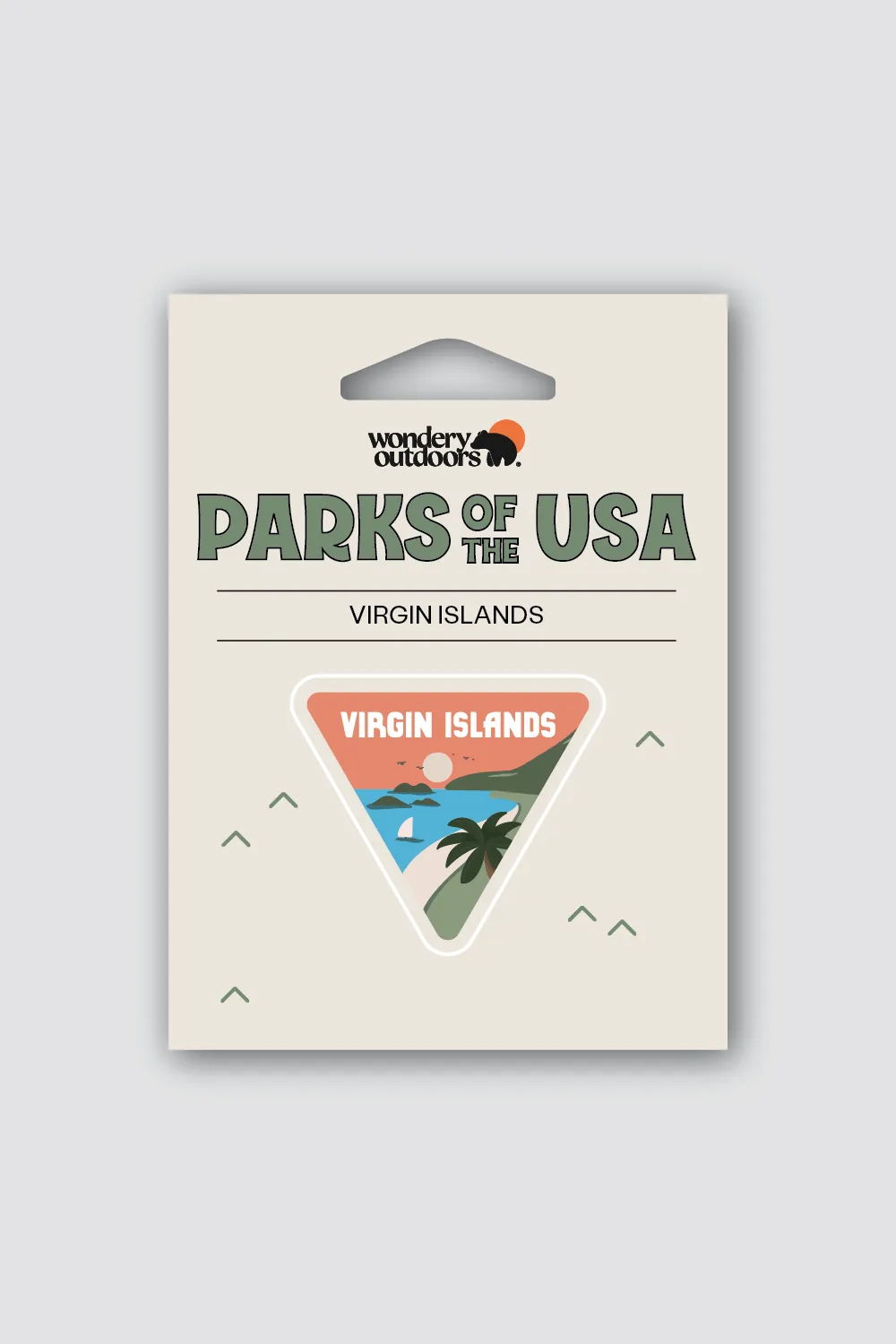 Individual Parks of the USA Stickers