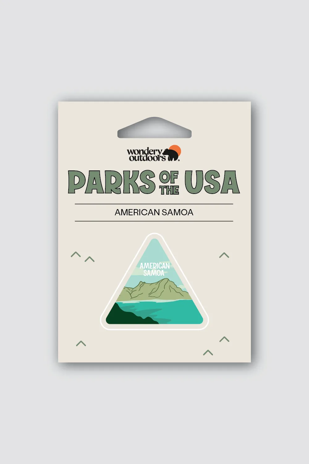 Individual Parks of the USA Stickers