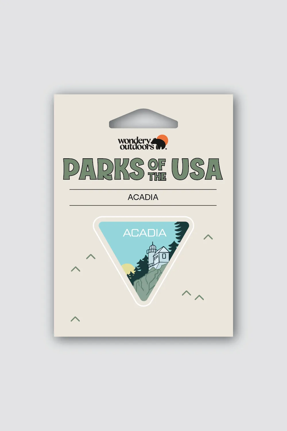 Individual Parks of the USA Stickers