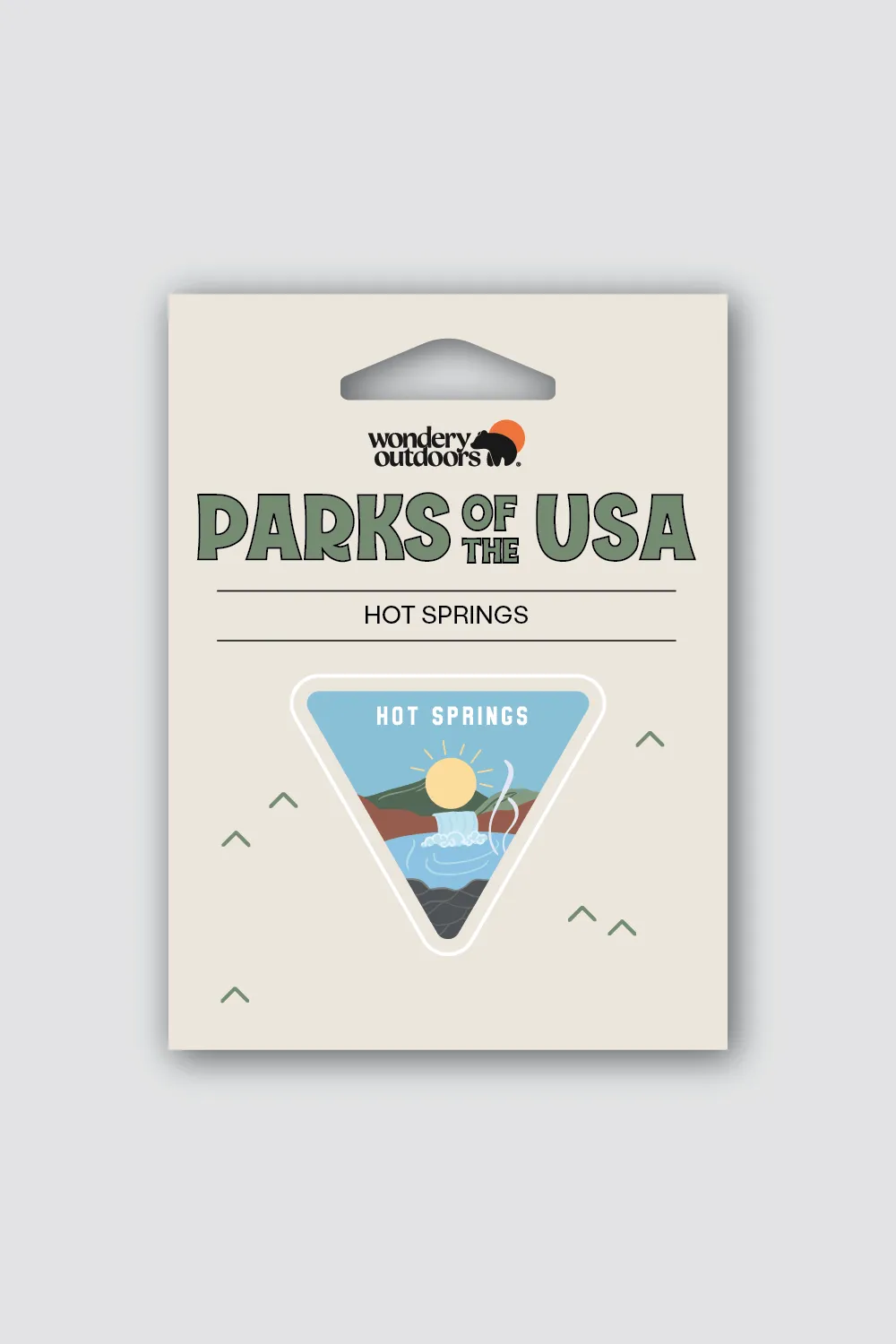 Individual Parks of the USA Stickers