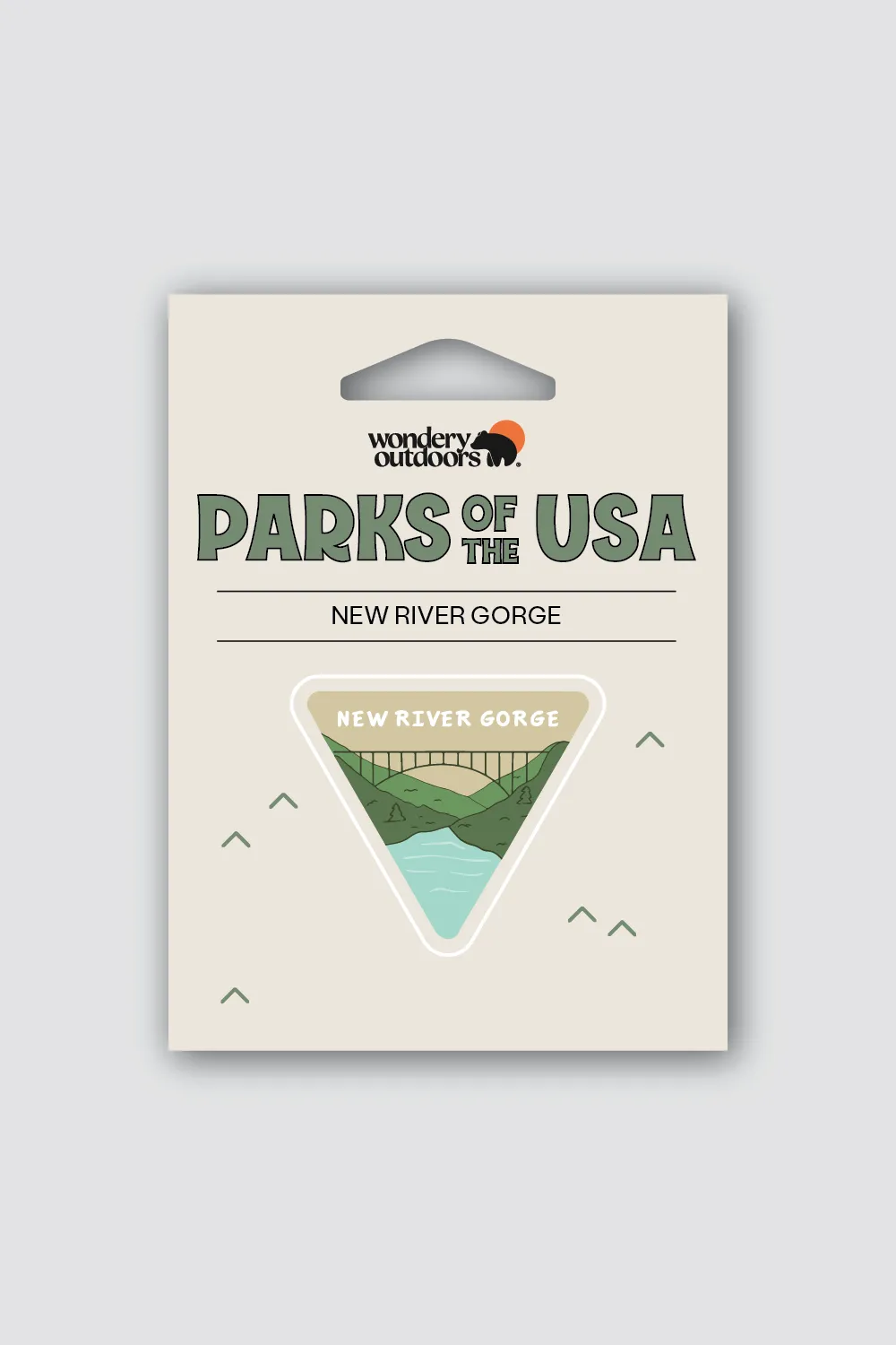 Individual Parks of the USA Stickers