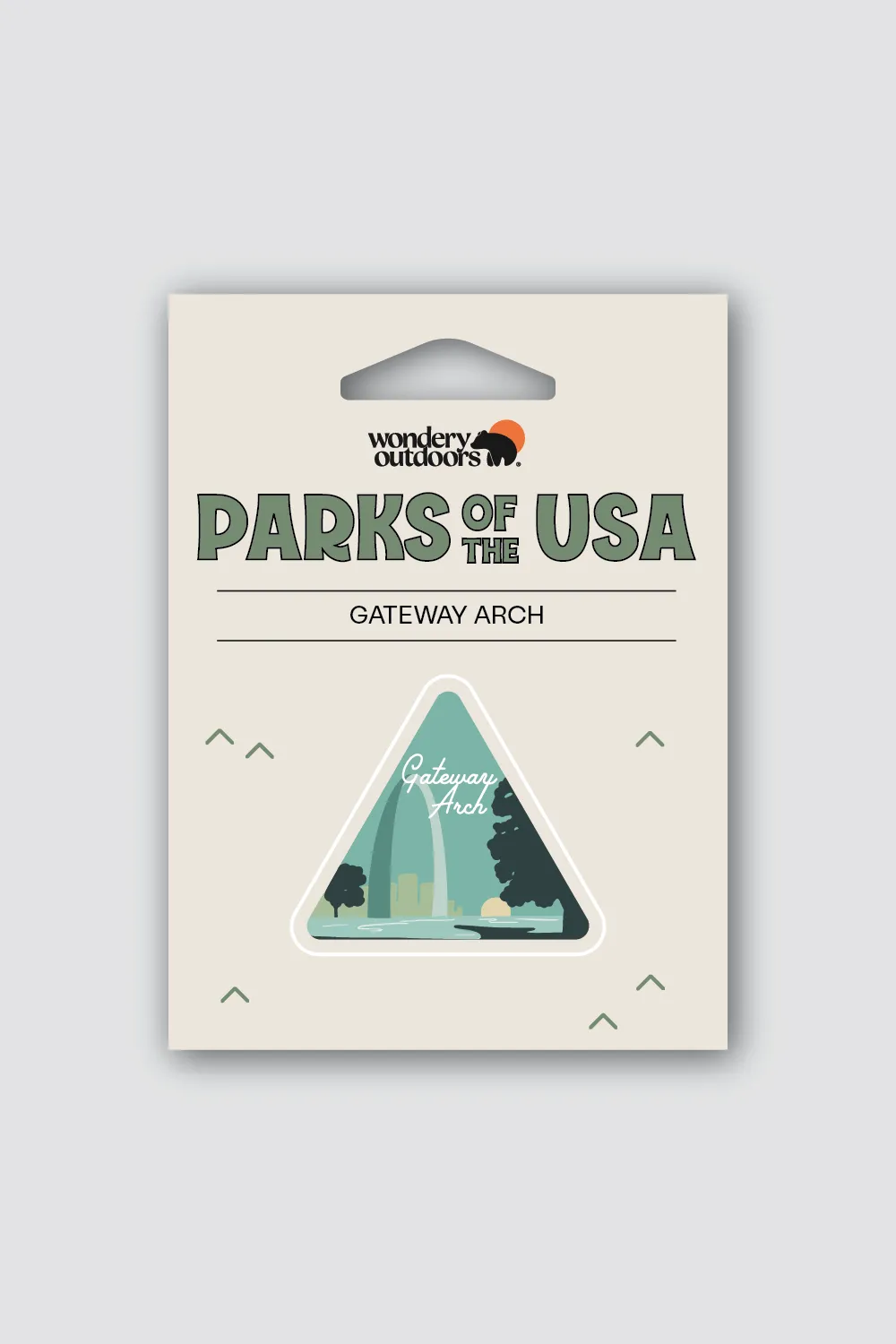 Individual Parks of the USA Stickers