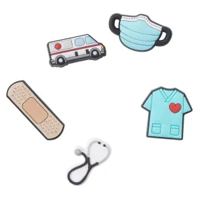 Jibbitz Unisex Nurses Week 5 Pack Intereses Y Hobbies