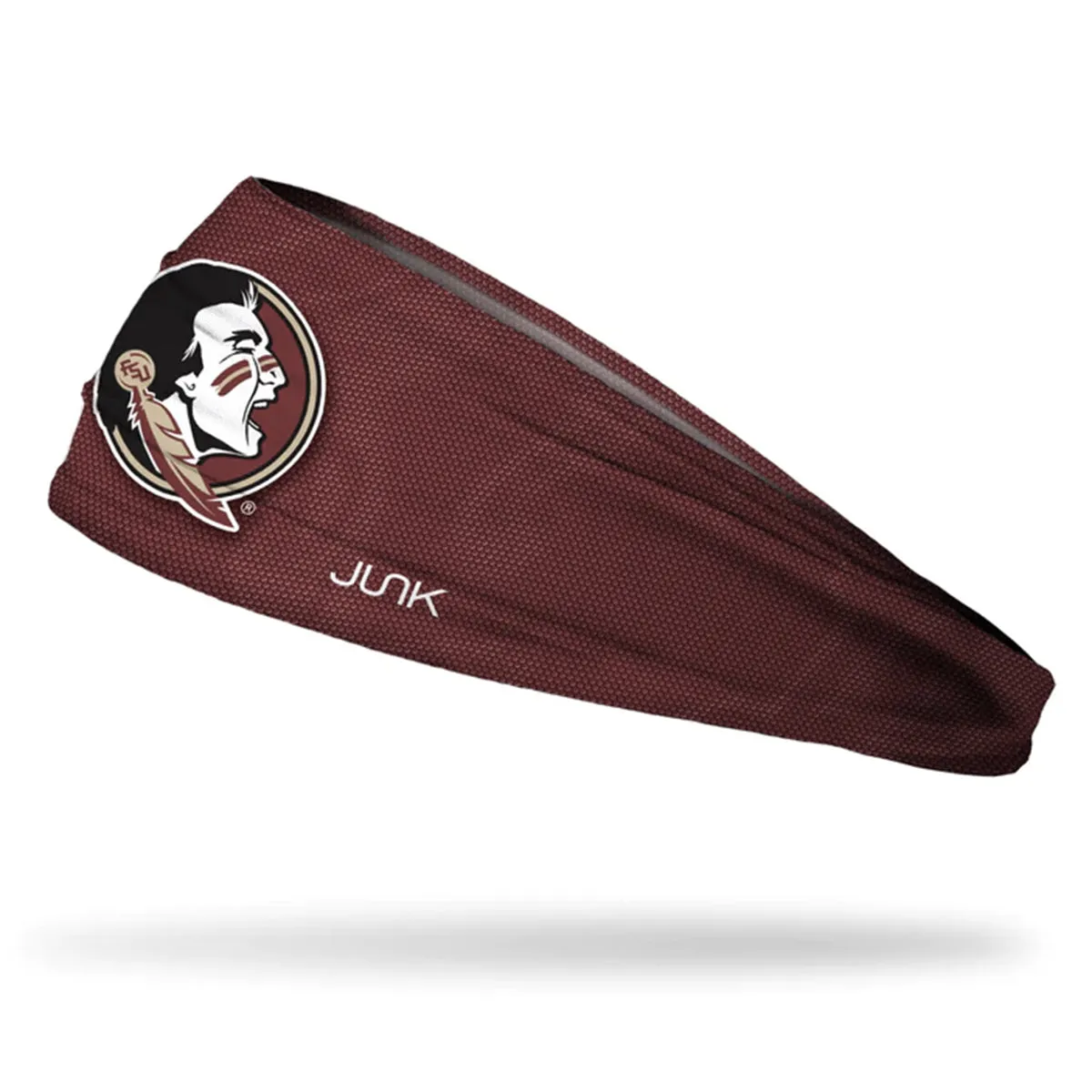 Junk Brands Seminole Logo Jersey Headband - Garnet