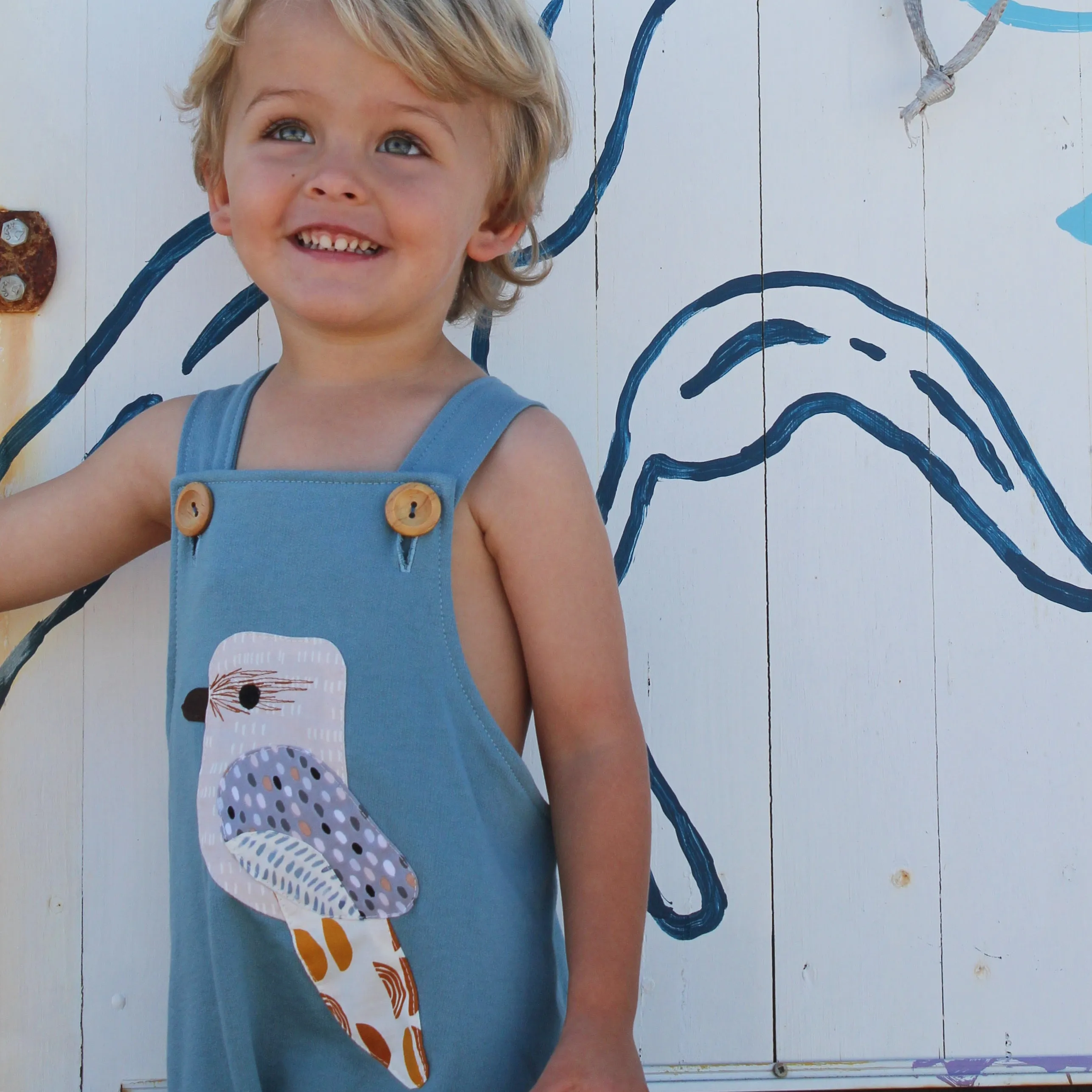 KOOKABURRA toddler overalls