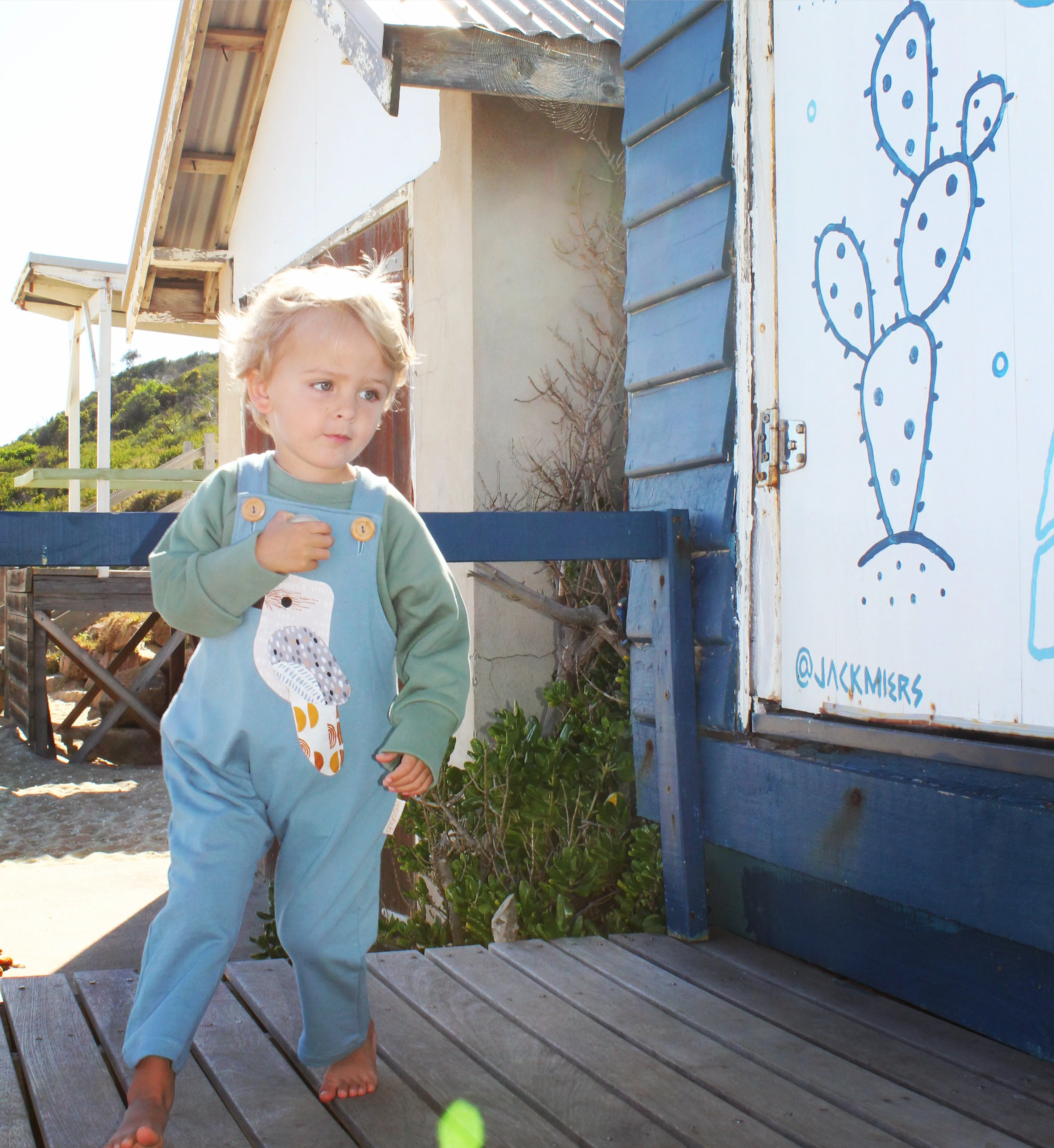 KOOKABURRA toddler overalls