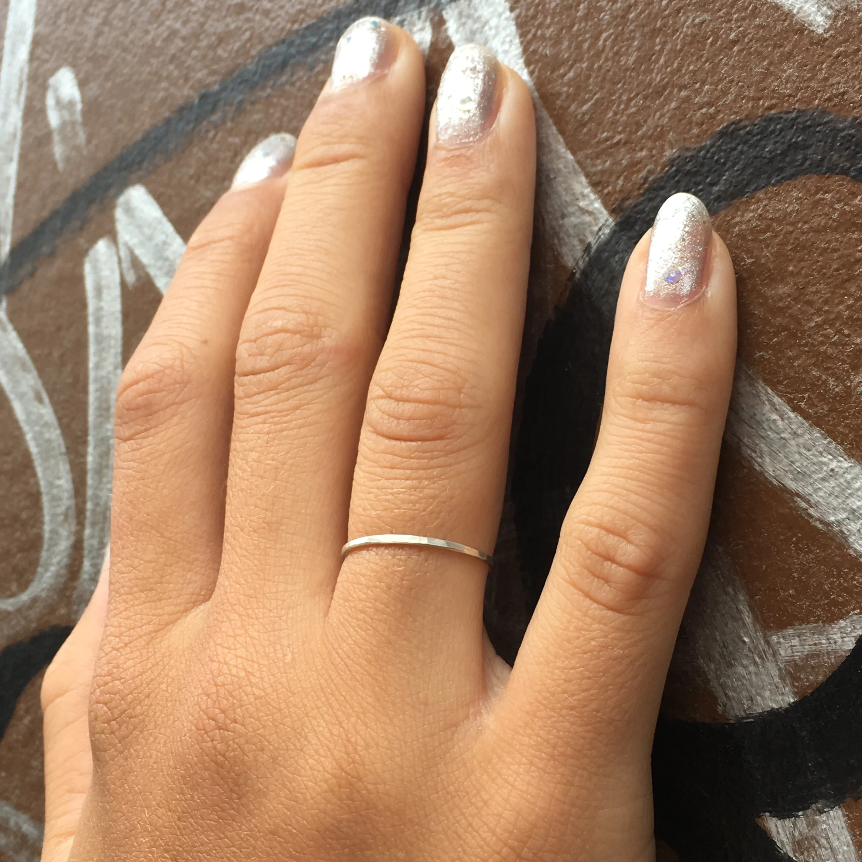 Loop Thin Ring Silver