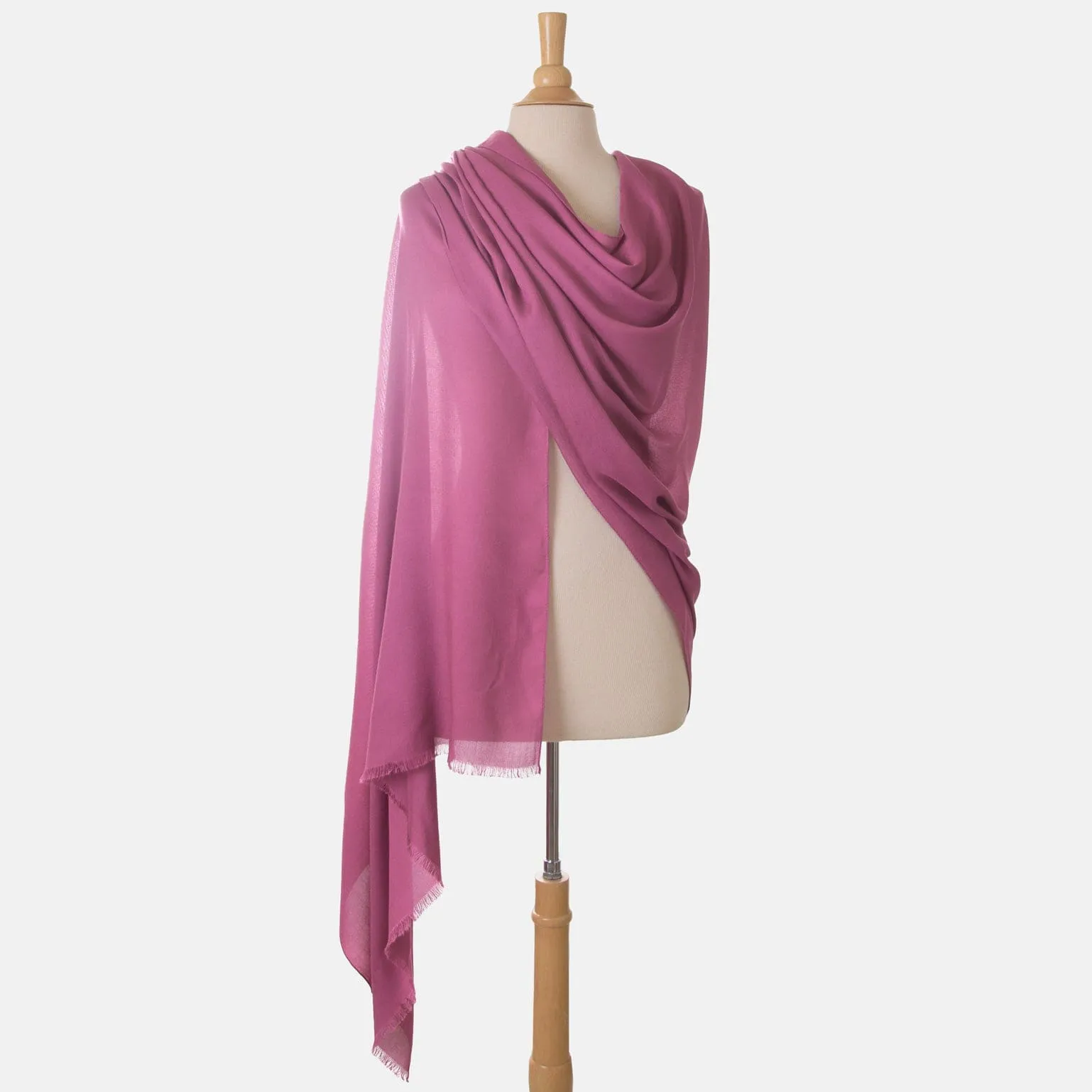 Manuela - Modal Cashmere Wrap - Raspberry