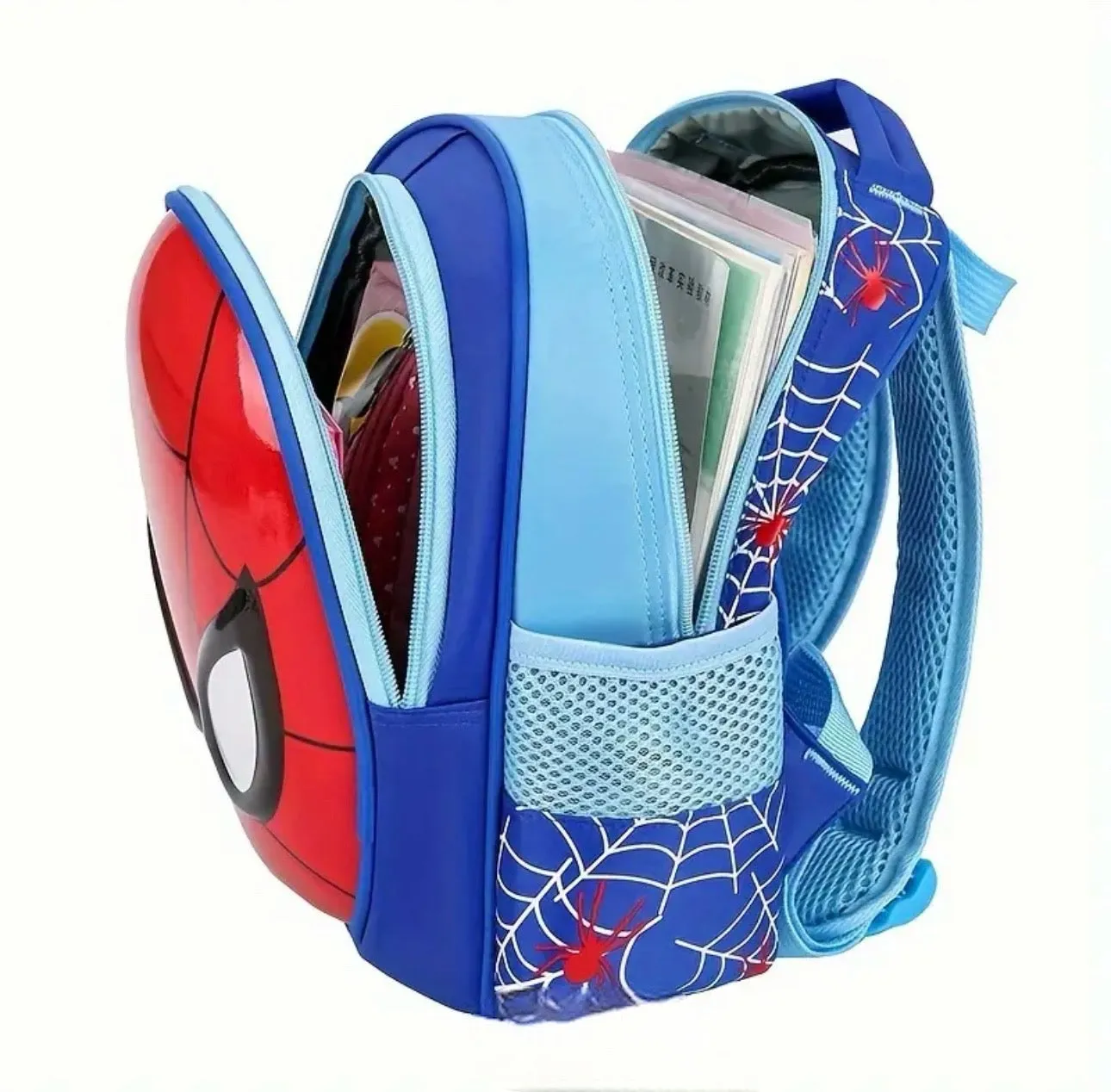 Marvel Spider-Man Cartoon Backpack - Blue