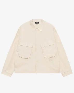 Military L/S Overshirt Bone