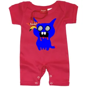 Monster Zombie Baby Romper