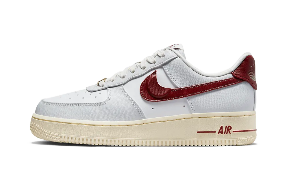 Nike Air Force 1 Low '07 SE Just Do It Photon Dust Team Red