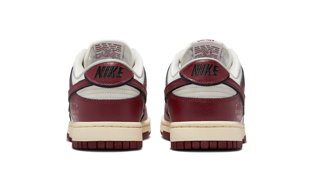 Nike Dunk Low SE Just Do It Sail Team Red